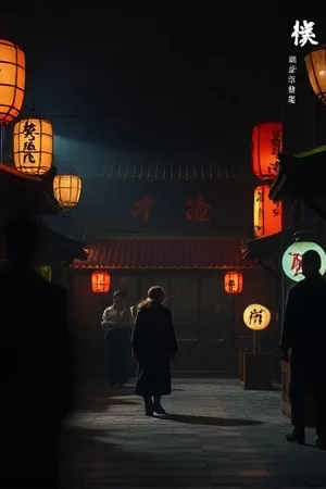 《深蓝图鉴》海报：深蓝色调书房中一本摊开的地图册